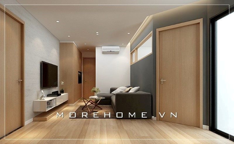 Mẫu thiết kế phòng khách chung cư hiện đại đẹp cuốn hút vạn người mê.